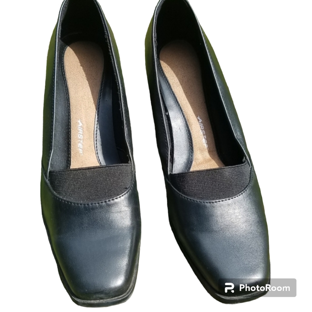 Airstep treasure black dress shoes size 8.5